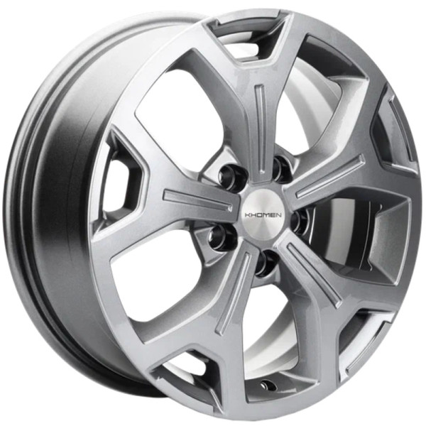 Khomen Wheels 6,5x17/5x108 ET33 D60,1 KHW1710 (Chery Tiggo/Tiggo 7 Pro) Gray