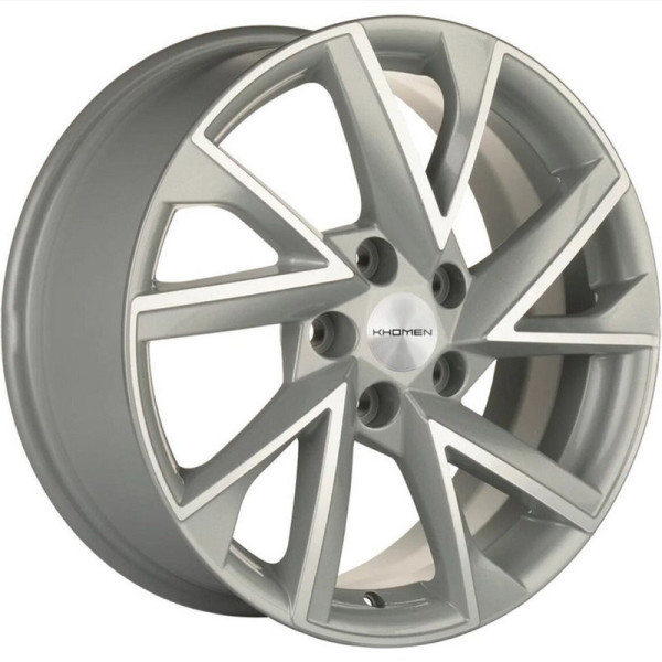 Khomen Wheels 7x17/5x114,3 ET45 D60,1 KHW1714 (Changan/Geely/Lexus/Toyota) F-Silver-FP