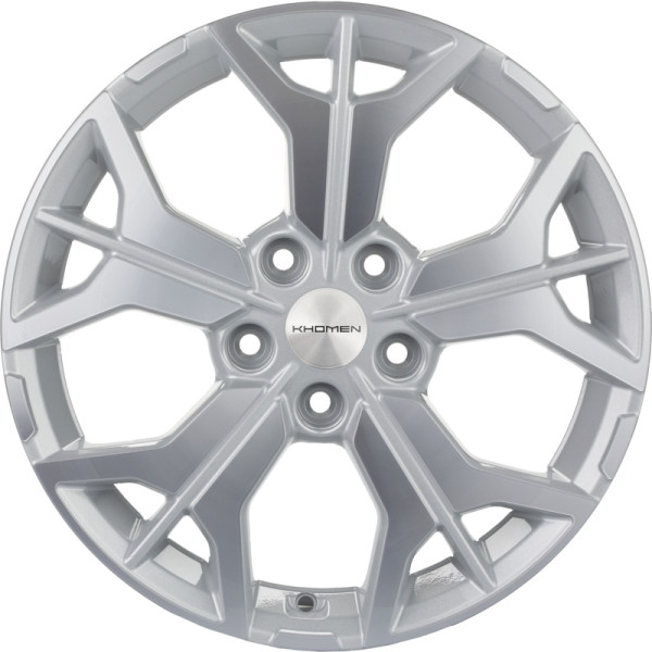 Khomen Wheels 7x17/5x114,3 ET45 D60,1 KHW1715 (Changan/Geely/Lexus/Toyota) F-Silver-FP