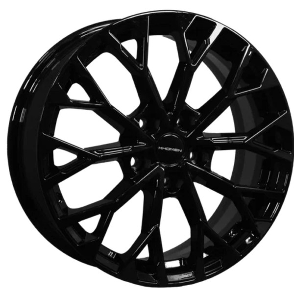 Khomen Wheels 7x17/5x114,3 ET48 D67,1 KHW1718 (K5/Sonata/Tucson/JAC J7) Black