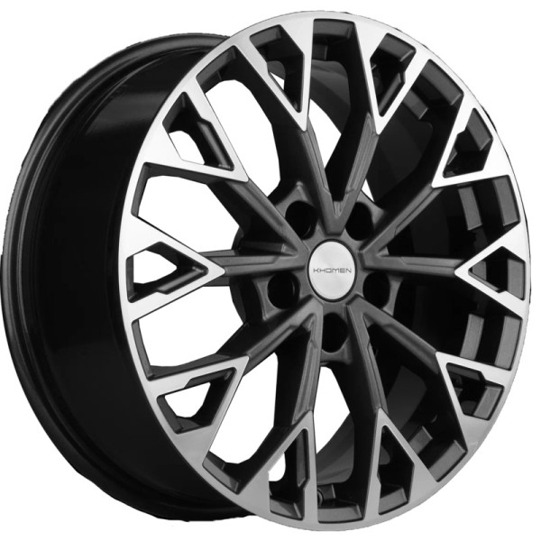 Khomen Wheels 7x17/5x114,3 ET40 D66,1 KHW1718 (Qashqai) Gray-FP