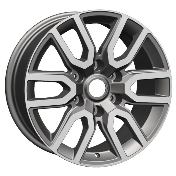 Khomen Wheels 8x17/6x139,7 ET25 D106,1 KHW1723 (LC Prado/Lexus GX) Gray-FP
