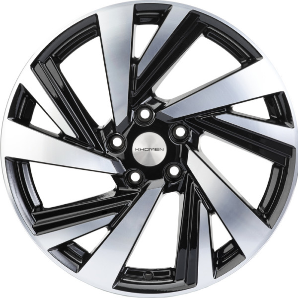 Khomen Wheels 7,5x18/5x114,3 ET45 D67,1 KHW1801 (Xceed/CX-3/5) Black-FP
