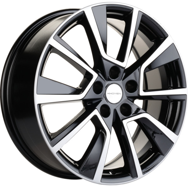 Khomen Wheels 7x18/5x108 ET33 D60,1 KHW1802 (OMODA C5) Black-FP