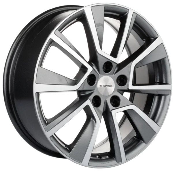 Khomen Wheels 7x18/5x108 ET33 D60,1 KHW1802 (OMODA C5) Gray-FP