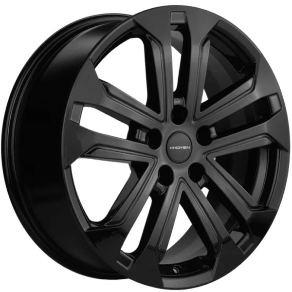 Khomen Wheels 7x18/5x114,3 ET37 D66,5 KHW1803 (Dargo/Jolion) Black