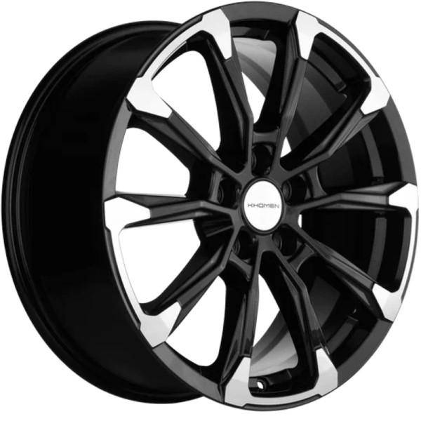 Khomen Wheels 7,5x18/5x114,3 ET45 D67,1 KHW1808 (Xceed/CX-3/5) Black-FP