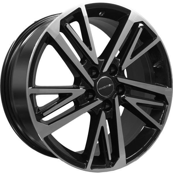 Khomen Wheels 8x18/5x108 ET46 D63,4 KHW1815 (Tugella) Black-FP