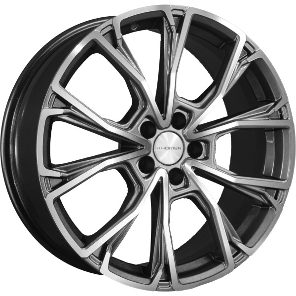 Khomen Wheels 7,5x19/5x108 ET36 D65,1 KHW1907 (Exeed VX/TXL) Gray-FP