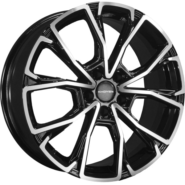 Khomen Wheels 7,5x19/5x108 ET33 D60,1 KHW1907 (OMODA C5) Black-FP