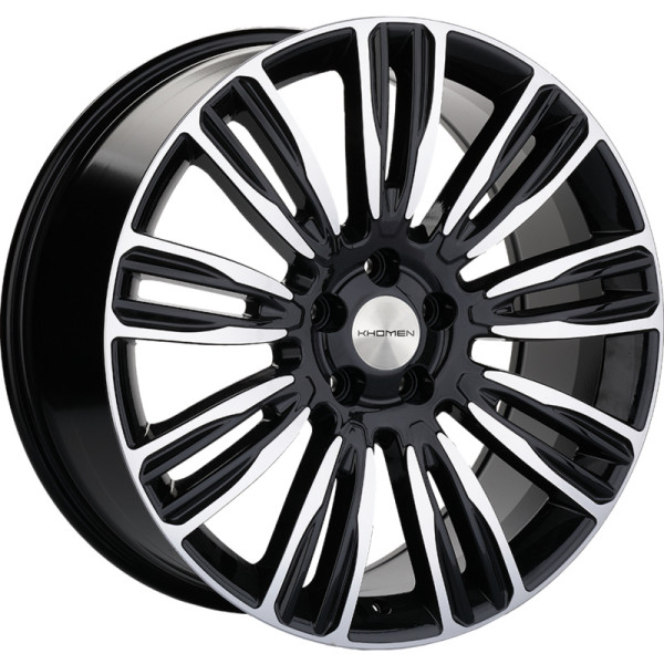 Khomen Wheels 8,5x20/5x120 ET45 D72,6 KHW2004 (RRover) Black-FP