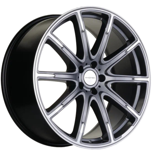 Khomen Wheels 9,5x21/5x112 ET30 D66,6 KHW2102 (GLS class) Gray-FP