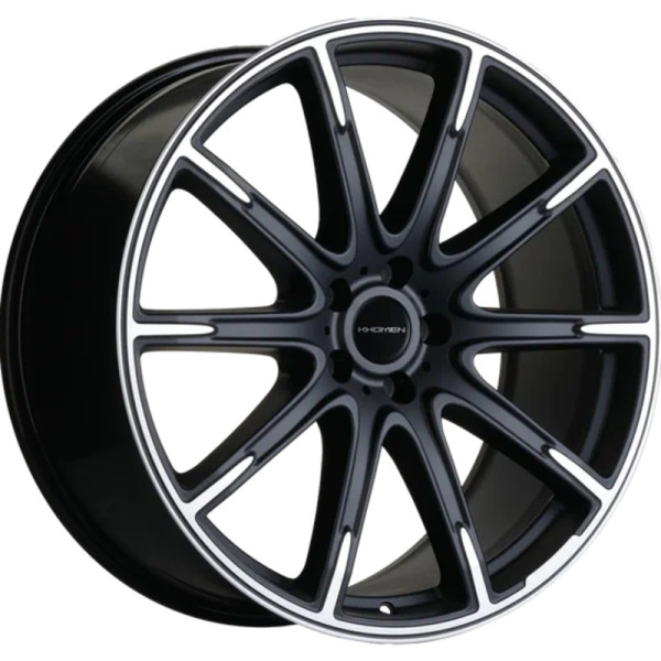 Khomen Wheels 10,5x21/5x112 ET45 D66,6 KHW2102 (GLS/GLE) Black-FP matt