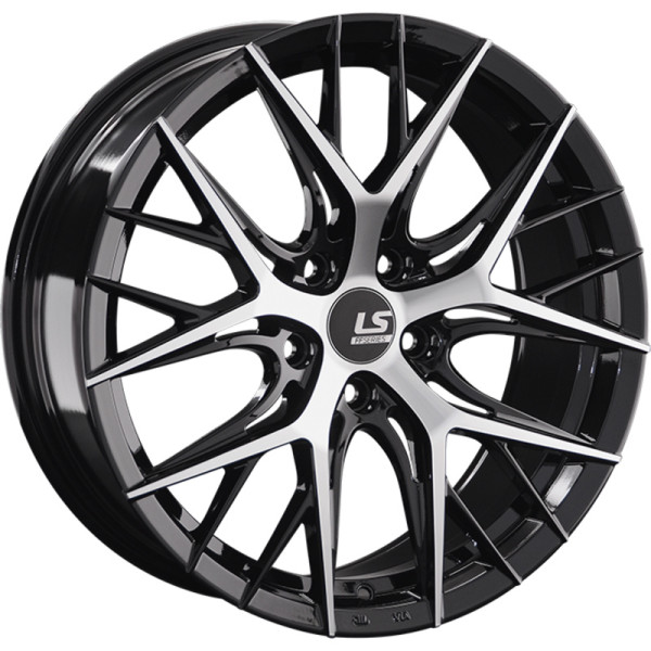 LS FlowForming 8x18/5x112 ET39 D66,6 RC57 BKF (конус)