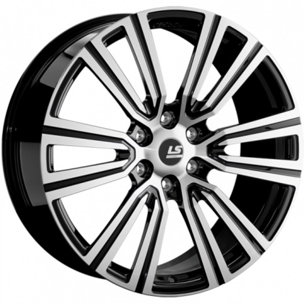 LS Forged 8,5x20/6x139,7 ET25 D106,1 LS FG15 BKF (конус, C570)