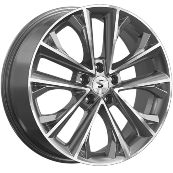 Premium Series 7x18/5x114,3 ET40 D64,1 КР012 (Haval F7/F7x) Diamond Gloss Graphite