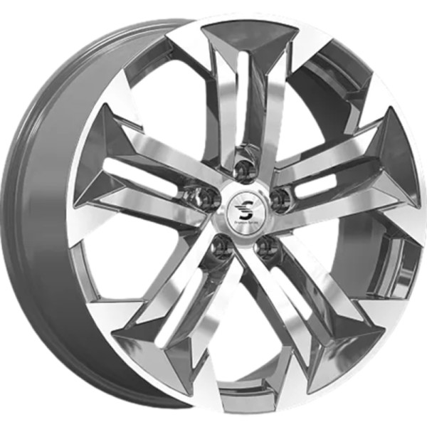 Premium Series 7,5x19/5x108 ET36 D65,1 КР015 (Exeed TXL/VX) Diamond Gloss Graphite