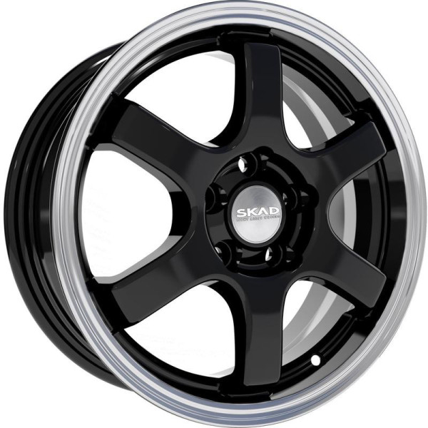 SKAD 6x15/4x98 ET38 D58,6 Киото (КЛ249) Антрацит-алмаз (АРС 014 black), СКАД