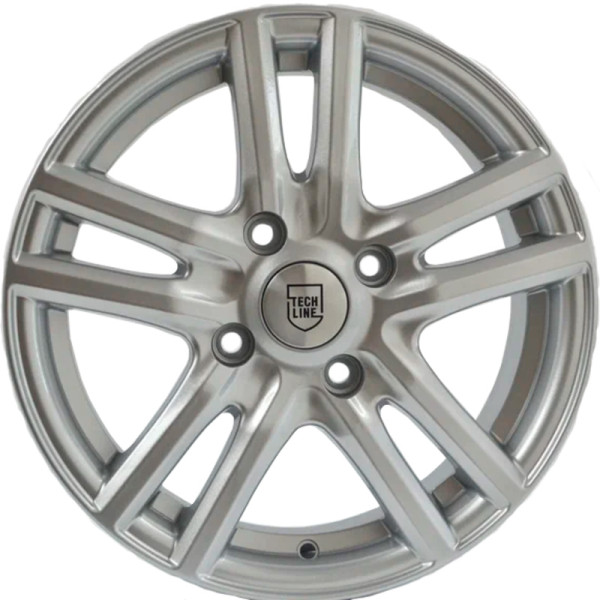 Tech Line 6x15/5x100 ET38 D57,1 529 Silver