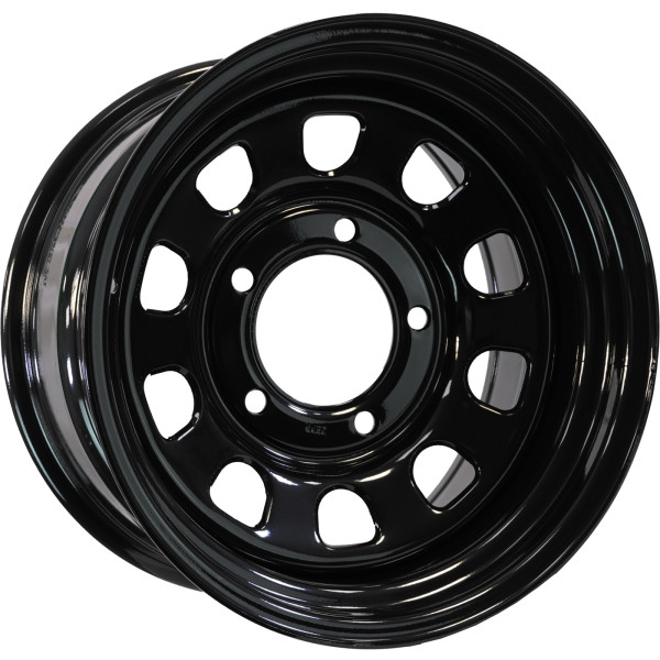 ZEPP 4x4 9x17/5x165,1 ET0 D121 Dodge Ram 2500/3500, Hummer H1/H2 Semicircle Gloss Black (LTM)