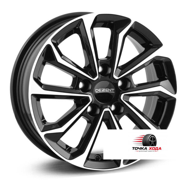 Dezent R17 / 7J PCD 5x112 ЕТ 38 ЦО 70.1 KS black polished