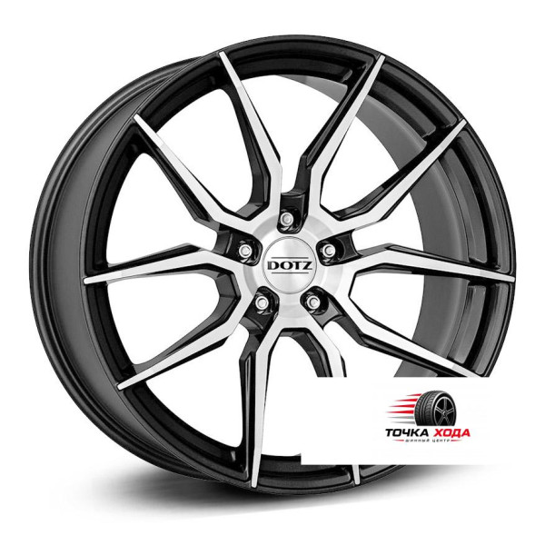 Dotz R18 / 8J PCD 5x108 ЕТ 45 ЦО 70.1 Misano dark