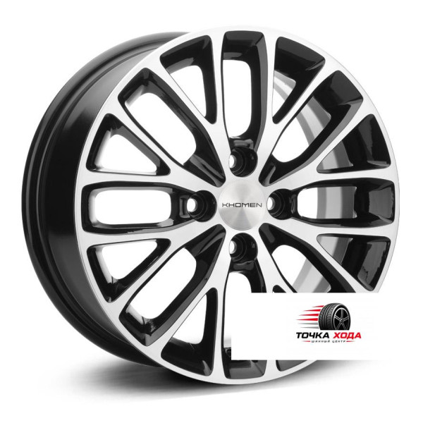 KHOMEN WHEELS R15 / 6J PCD 4x98 ЕТ 36 ЦО 58.5 1506