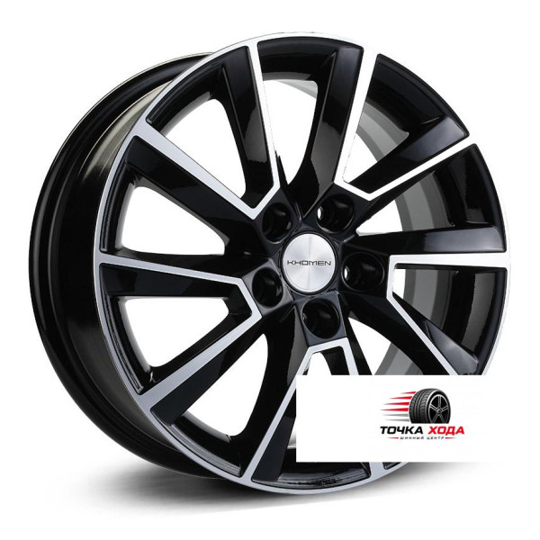 KHOMEN WHEELS R15 / 6J PCD 5x100 ЕТ 40 ЦО 57.1 1507