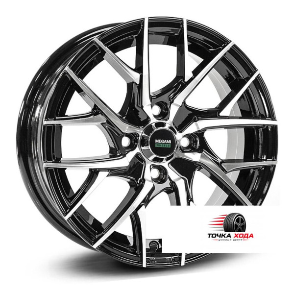 Megami R14 / 5.5J PCD 4x100 ЕТ 35 ЦО 60.1 MGM-12