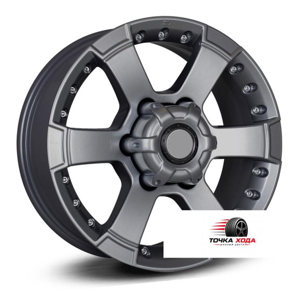 КиК R16 / 7J PCD 6x139.7 ЕТ 22 ЦО 107.1 M56- Оригинал