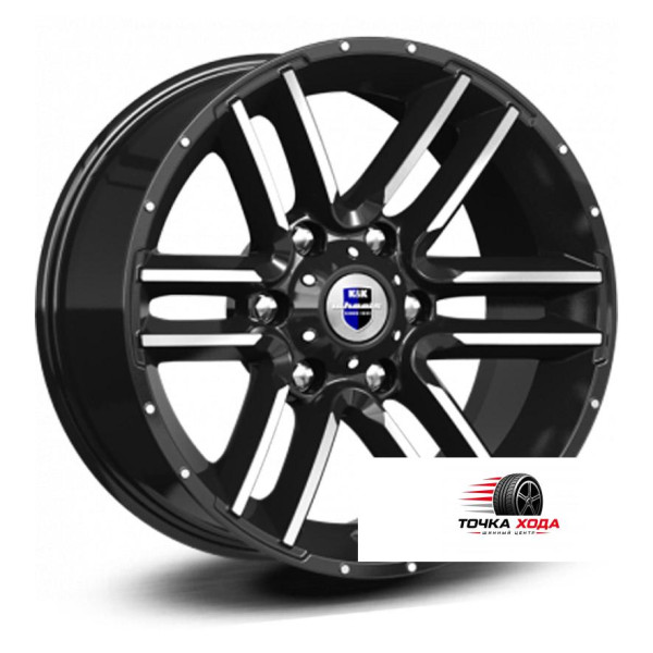КиК R17 / 8J PCD 6x139.7 ЕТ -20 ЦО 106.1 Алгама