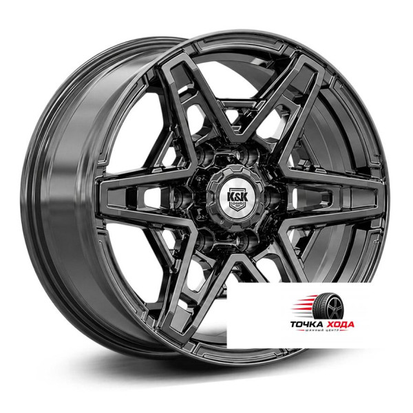 КиК R17 / 8J PCD 6x139.7 ЕТ 25 ЦО 77.9 Блэкберн
