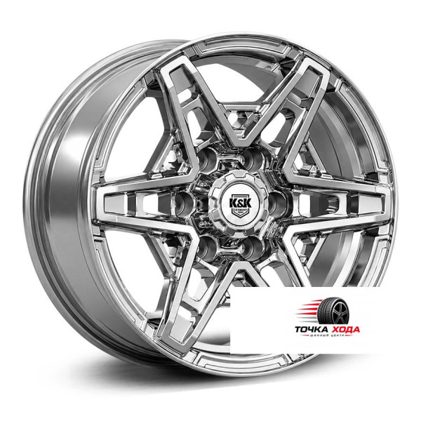 КиК R17 / 8J PCD 6x139.7 ЕТ 25 ЦО 77.9 Блэкберн