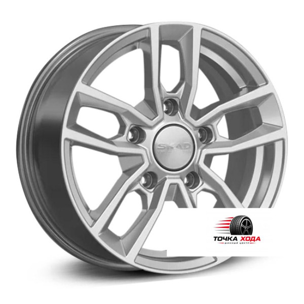 Скад R16 / 6.5J PCD 5x139.7 ЕТ 40 ЦО 98.1 Вайсхорн